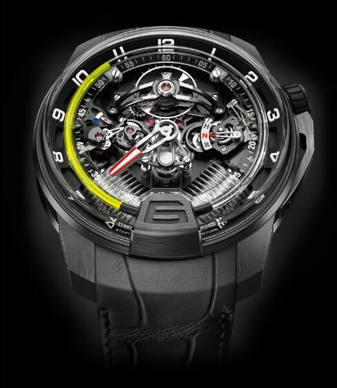 HYT 248-DL-00-GF-RA H2 Black DLC titanium Replica watch